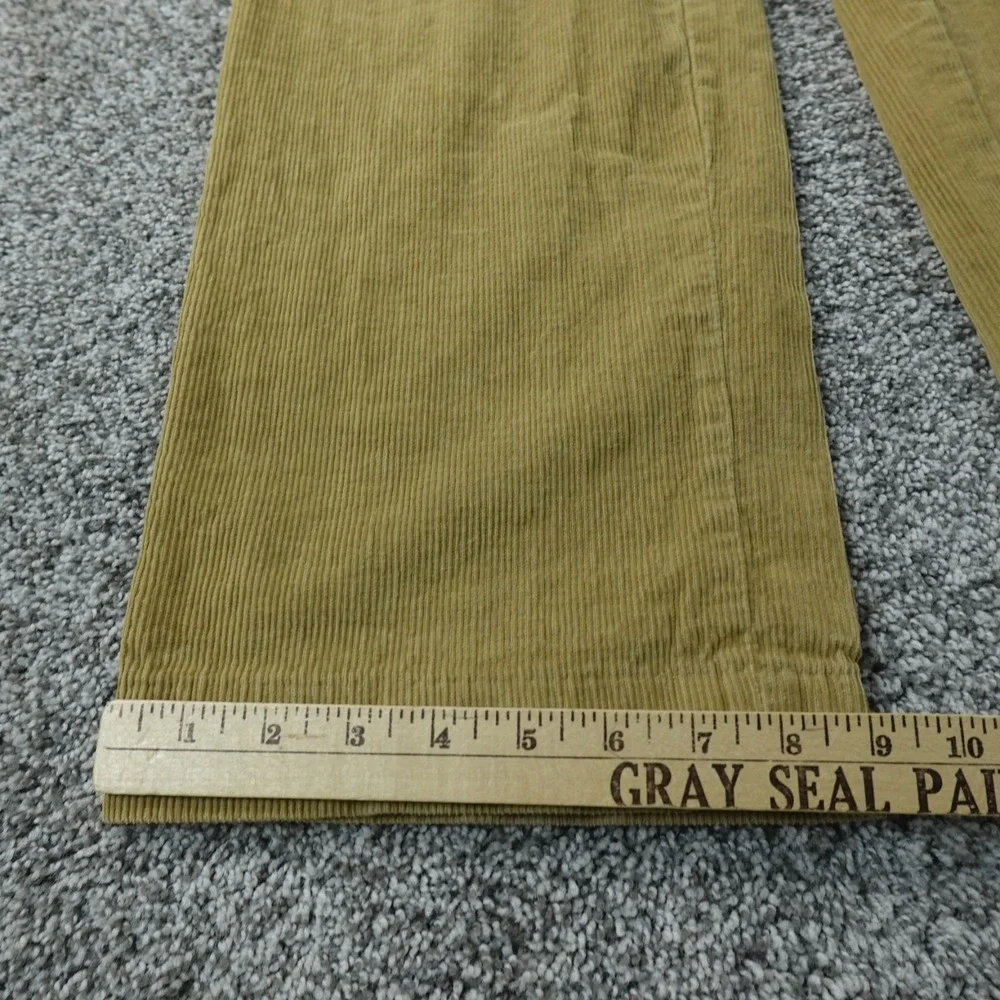 Bills Khakis Pants Mens 33X31 Beige Brown Corduroy M2 Chino Trouser Flat Front